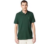 Calvin Klein Jeans Monogram Short Sleeve Polo Shirt Dark Green - M