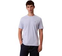 Calvin Klein Men’s Short Sleeve Round Neck Classic Monogram T-Shirt, Blue (Casual Blue), XL