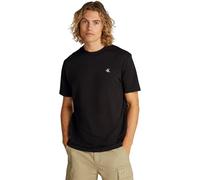 Calvin Klein Men’s Short Sleeve Round Neck Painted T-Shirt, Black (Ck Black), L