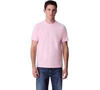 Calvin Klein Men’s Short Sleeve Round Neck Smooth Solid T-Shirt, Pink (Rose Shadow), L