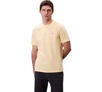 Calvin Klein Men’s Short Sleeve Round Neck Smooth Solid T-Shirt, Yellow (Sunlight), XXL
