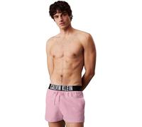 Calvin Klein Men’s Short Swim Shorts with Logo Waistband, Pink (Sweet Pink), L