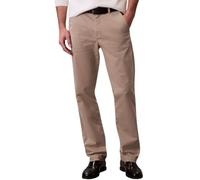 Calvin Klein Men’s Signature Slim Fit Cotton Chinos, Beige (Vintage Khaki), 30W/33L