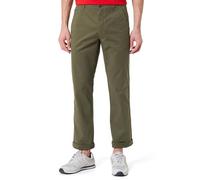 Calvin Klein Men’s Signature Slim Fit Cotton Chinos, Green (Fatigue), 40W/30L