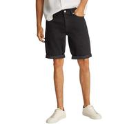 Calvin Klein Men’s Slim Fit Denim Shorts, Black (Denim Black), 29W
