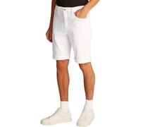 Calvin Klein Men’s Slim Knee Length Denim Shorts, Blue (Denim Light), 31W