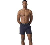 Calvin Klein Men’s Swim Shorts Medium Drawstring Boxer with Drawstring, Blue (Shoreline), L