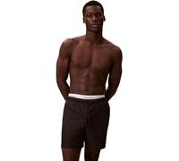 Calvin Klein Men’s Swim Shorts Medium Drawstring with Drawstring, Black (Black), 2XL