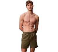 Calvin Klein Men’s Swim Shorts Medium Drawstring with Drawstring, Green (Brush Green), XS