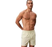 Calvin Klein Men’s Swim Shorts Medium Drawstring with Drawstring, Green (White Jade), L