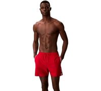 Calvin Klein Men’s Swim Shorts Medium Drawstring with Drawstring, Red (Red Gala), S