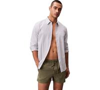 Calvin Klein Men’s Swim Shorts Short Drawstring with Drawstring, Green (Deep Lichen Green), M