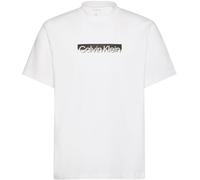 Calvin Klein Men’s T-Shirt Short Sleeve Sportswear with Round Neckline, White (Bright White), M