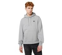 Calvin Klein Men’s Terry Badge Hoodie, Grey (Formal Gray), XL