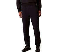 Calvin Klein Men’s Terry Monogram Jogging Bottoms with Back Pocket, Blue (Dark Sapphire), L