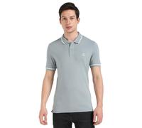 Calvin Klein Men’s Tipping Slim Fit Short Sleeve Polo Shirt with Stretch