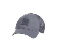 Calvin Klein Men’s Tonal Patch Cotton Trucker Cap, Grey (Iron Gate), One Size