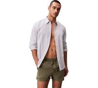Calvin Klein Men Short Drawstring LV00N61039 Swim Bottoms, Beige (Deep Lichen Green), M