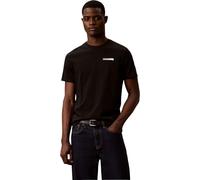 Calvin Klein Men Ss 30S EU SPW Split Stndrd Graph LV04LG810G Graphic Tees, Black (Black), XL