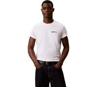 Calvin Klein Men Ss 30S EU SPW Split Stndrd Graph LV04LG810G Graphic Tees, White (Bright White), M