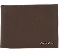 Calvin Klein , Brown Leather Wallet ,Brown male, Sizes: ONE SIZE