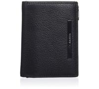Calvin Klein Men Wallet Modern Bar Trifold Leather, Black (Ck Black), One Size