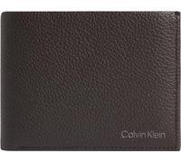 Calvin Klein Men Warmth Trifold 10CC W/Coin, Dark Brown, One Size