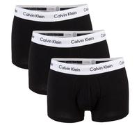 Calvin Klein Men's 100% Authentic CK Trunks Boxer Shorts Underwear 3 Pack Black