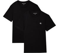 Calvin Klein Men's 2 Pack Monologo T-Shirt J30j320199 S/S T-Shirts (Pack of 2)