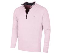 Calvin Klein Mens 1/2 Zip CK Golf Sweater - Pink - S