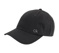 Calvin Klein Mens Classic Cotton Cap - Charcoal - One Size