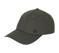 Calvin Klein Mens Classic Cotton 6 Panel Cap - Khaki - One Size