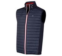 Calvin Klein Mens Hybrid Gilet - Navy - L