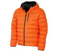 Calvin Klein Mens Woven Jacket - Fire Orange - L