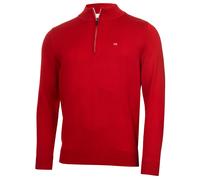 Calvin Klein Mens 2026 Campus 1/2 Zip All Season Easy Care Sweater 43% OFF RRP