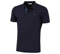 Calvin Klein Mens 2026 Campus 3 Button Ribbed Collar Golf Polo Shirt