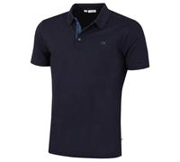 Calvin Klein Mens Campus Camo Golf Polo Shirt - Navy Camo - S