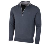 Calvin Klein Mens 2026 Chunky Knit Cotton 1/2 Zip CK Golf Sweater 48% OFF RRP