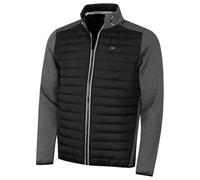 Calvin Klein Mens Hybrid Jacket - Charcoal/Black - XL