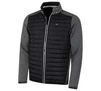 Calvin Klein Mens Hybrid Jacket - Charcoal/Black - XL
