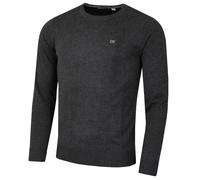 (XXL, Charcoal) Calvin Klein Mens 2026 Crew Neck Cotton Breathable Golf Sweater