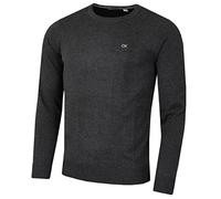 Calvin Klein Mens 2026 Crew Neck Cotton Breathable Golf Sweater 38% OFF RRP