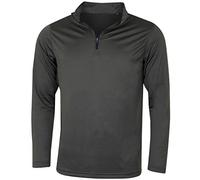 Calvin Klein Mens 2026 Harlem 1/4 Zip Lightweight Technical CK Golf Sweater | Modern fit Slimline look Mock neck Zip up collar Contrast colour zipper Quick drying CK logo screen printed left chest