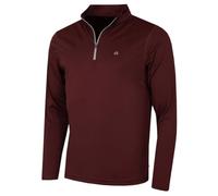 Calvin Klein Mens 2026 Harlem 1/4 Zip Lightweight Technical CK Golf Sweater | Modern fit Slimline look Mock neck Zip up collar Contrast colour zipper Quick drying CK logo screen printed left chest