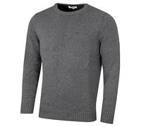 Calvin Klein Mens 2026 Knit Campus Crew Neck Cotton CK Golf Sweater