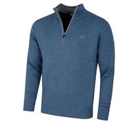 Calvin Klein Mens 2026 Knit Cotton 1/2 Zip Golf CK Top Sweater