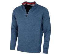 Calvin Klein Mens 2026 Knit Cotton 1/2 Zip Golf CK Top Sweater