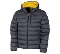 Calvin Klein Mens Woven Jacket - Charcoal - XL