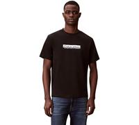 Calvin Klein Men’s T-Shirt Short Sleeve Sportswear with Round Neckline, Black (Black), M