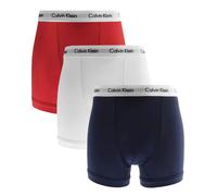 Calvin Klein Mens 3 Pack Boxer Shorts CK Underwear Fitted Trunks in Multi Colour